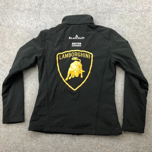 Lamborghini Jacket Womens Medium Soft Shell Reiter Race Team - Picture 1 of 11
